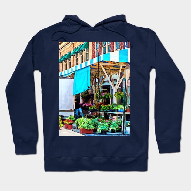 Roanoke VA - Unloading Flower Truck Hoodie by SusanSavad